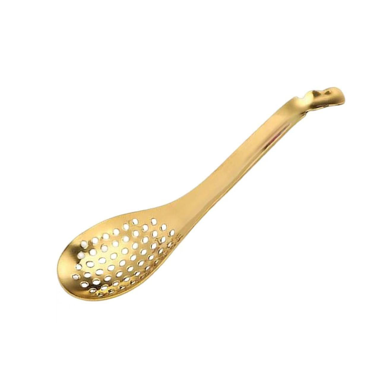 Chefco, LS-4G, caviar spoon, Golden