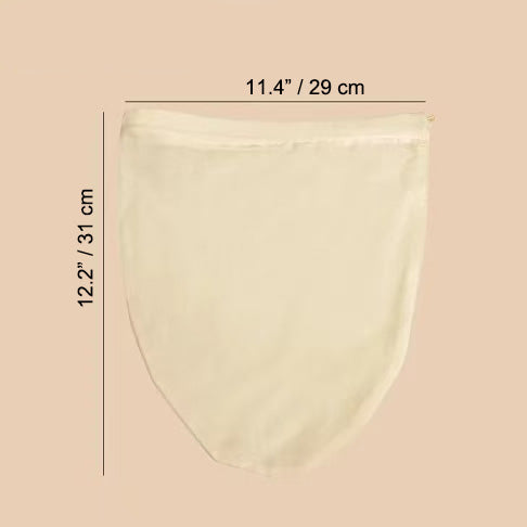 Filtre à thé en filet avec poignée en acier inoxydable