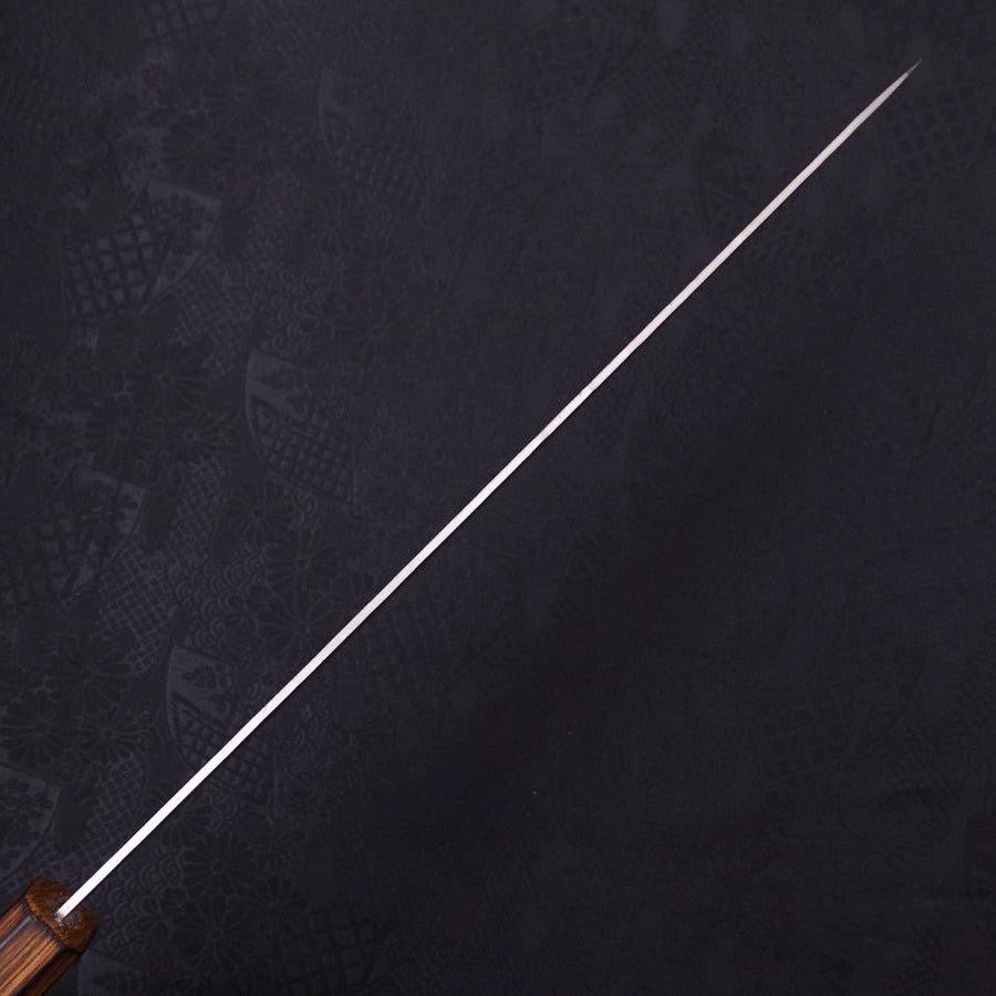 MUSASHI Sujihiki Silver Steel #3 Nashiji Sumi Urushi Handle 270mm (0982-270)