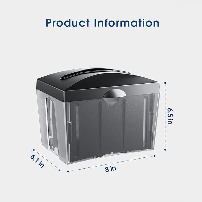 CHEFCO, CD-8387B Bench/Table Top Napkin Dispenser