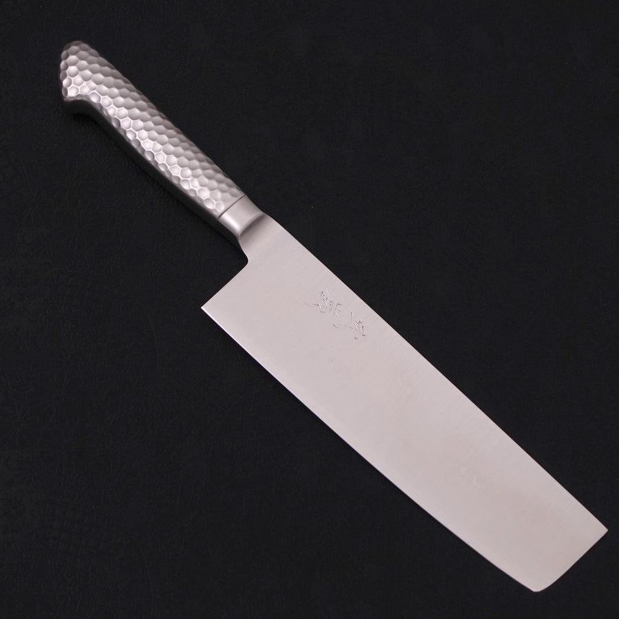 MUSASHI Nakiri knife VG-5 Polished Western Handle 180mm (308-180)