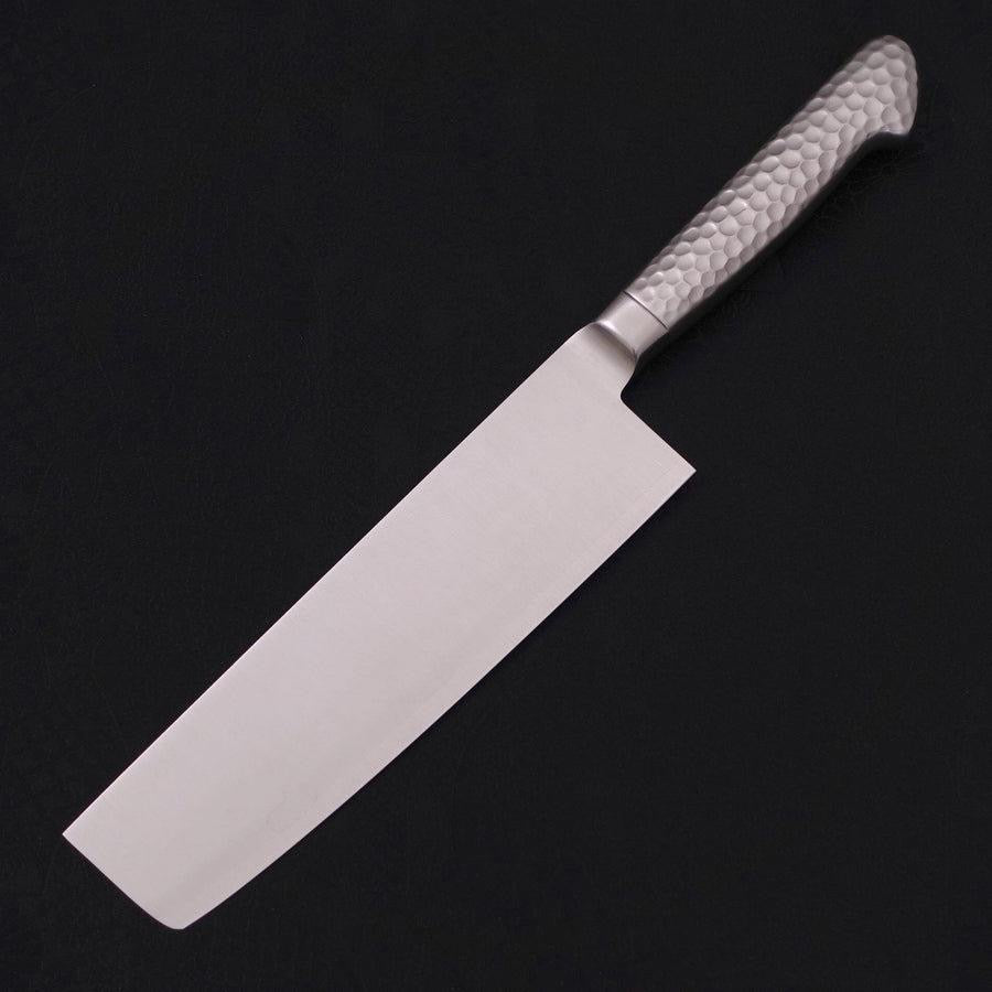 MUSASHI Nakiri knife VG-5 Polished Western Handle 180mm (308-180) - Chefcoca