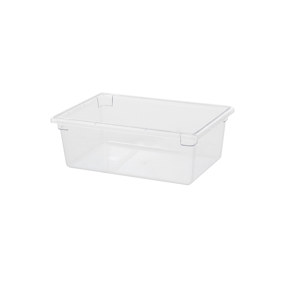 Clear Polycarbonate Heavy Weight food Stroage Box, 9 Gallon/33L, 18"x26"x6"H (P-069C)