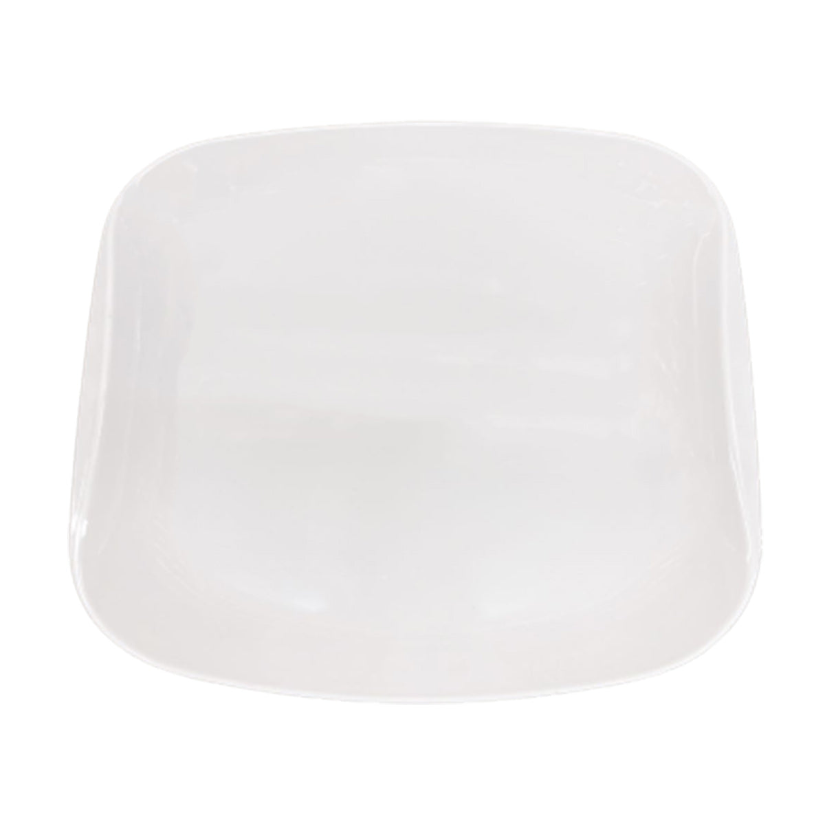 Square White Melamine Plate (P12812)