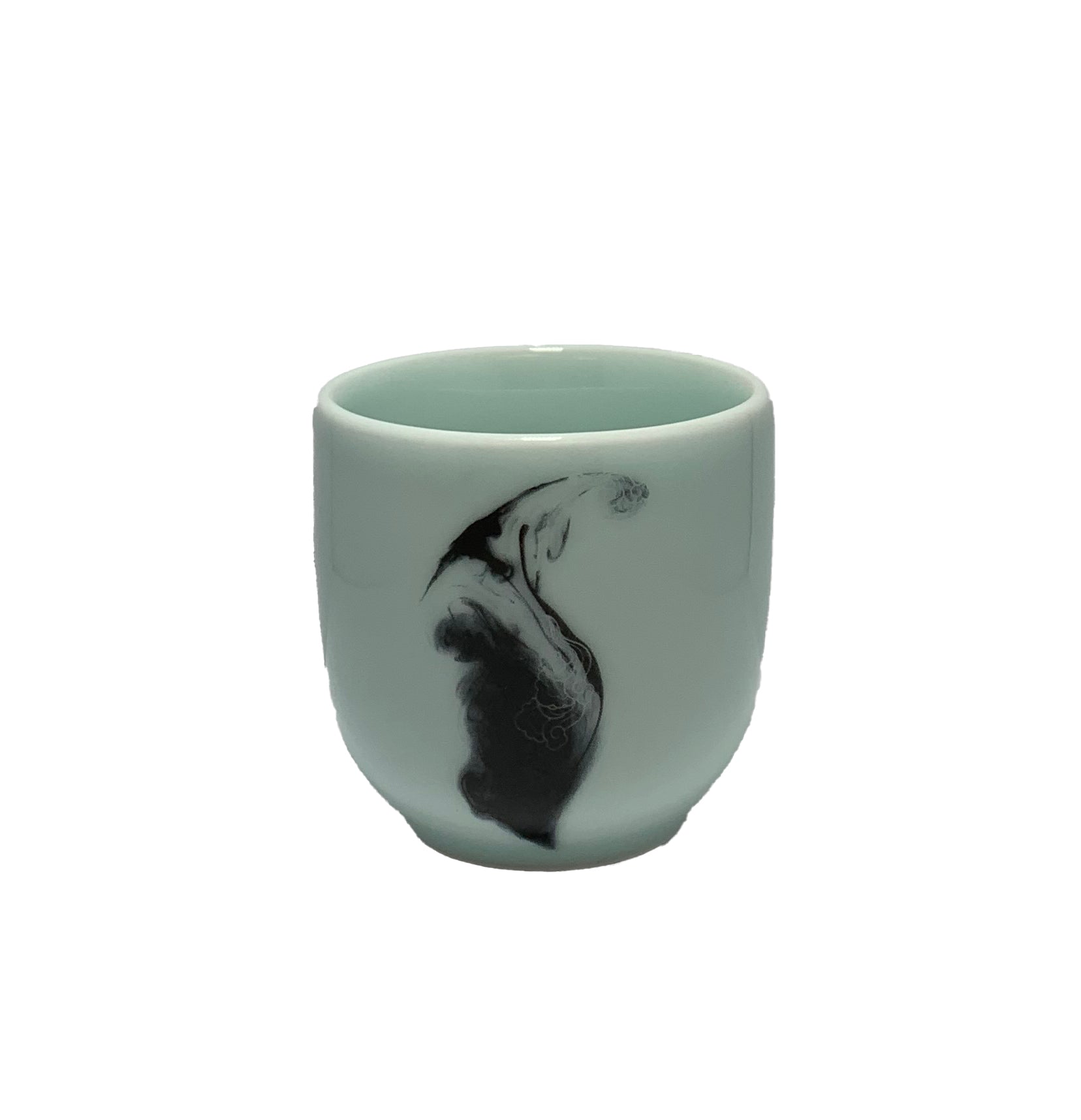 (PTC00036)  2.75" Dia Tea Cup, Shanghai Series, Clouds