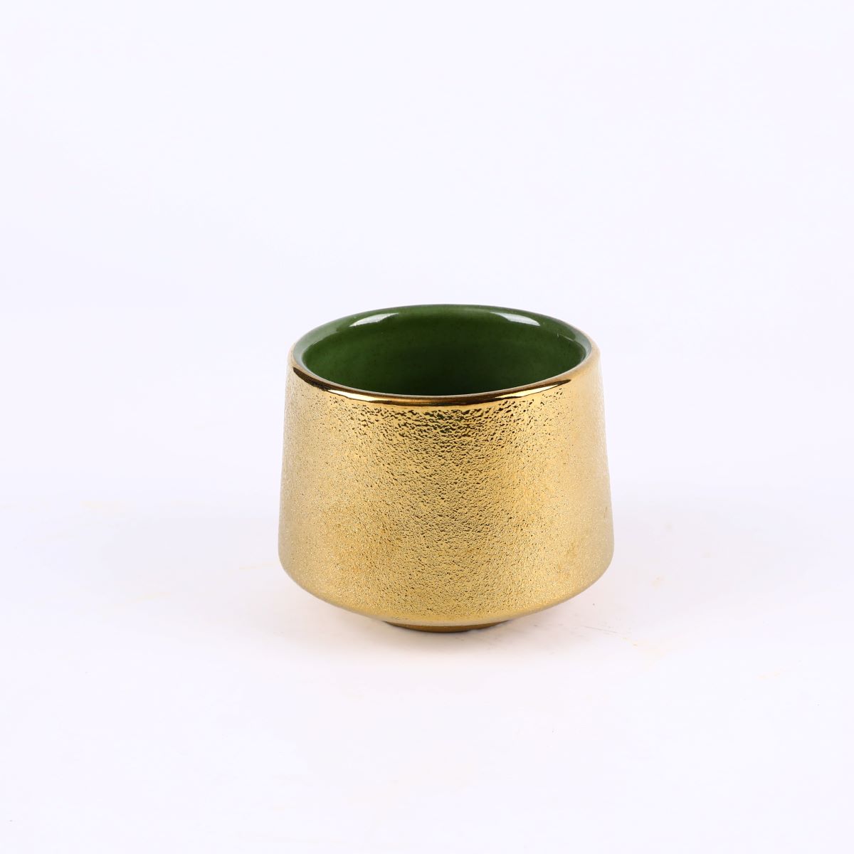 Golden & Green Ceramic Tea cup (PTC00404)