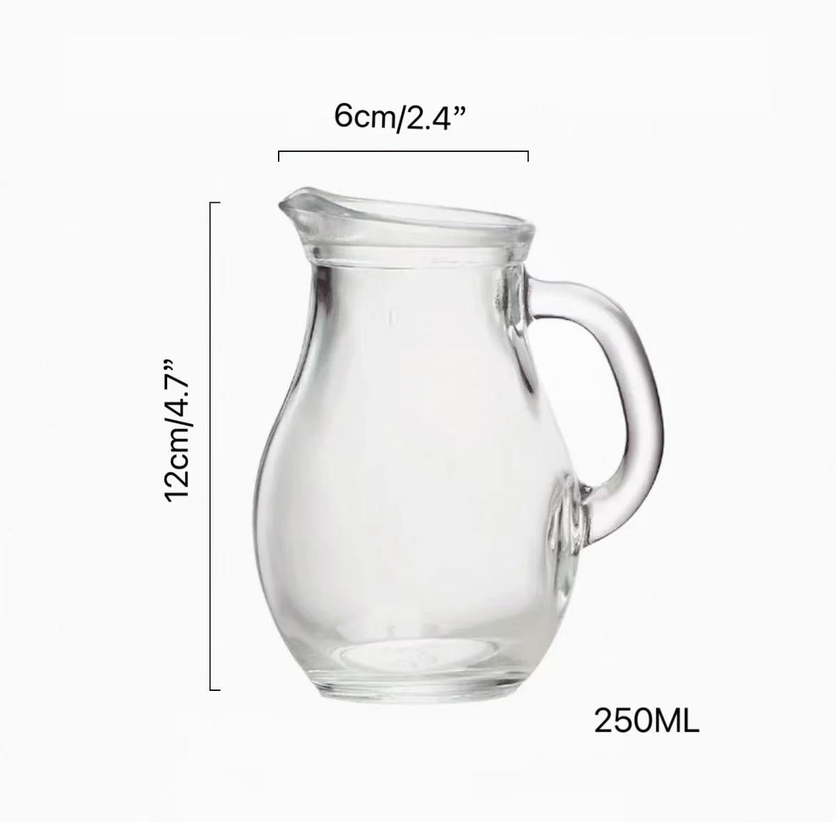 Pasabahce ,G80100,  250 ml Wine Carafe with Handle,1 pcs