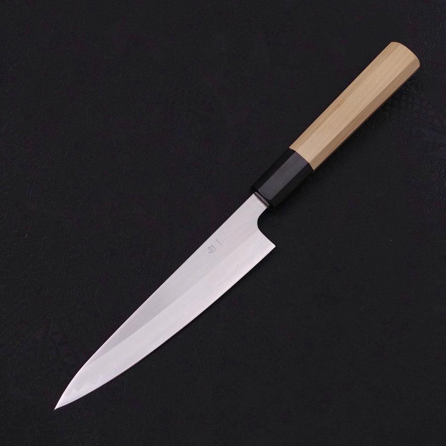 MUSASHI Petty White steel #1 Polished Buffalo Magnolia Handle 135mm (285-135) - Chefcoca