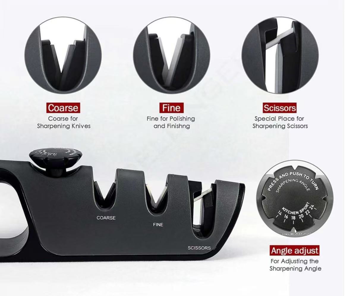 RM023,RISAM auto-adjust knife Sharpener - Chefcoca