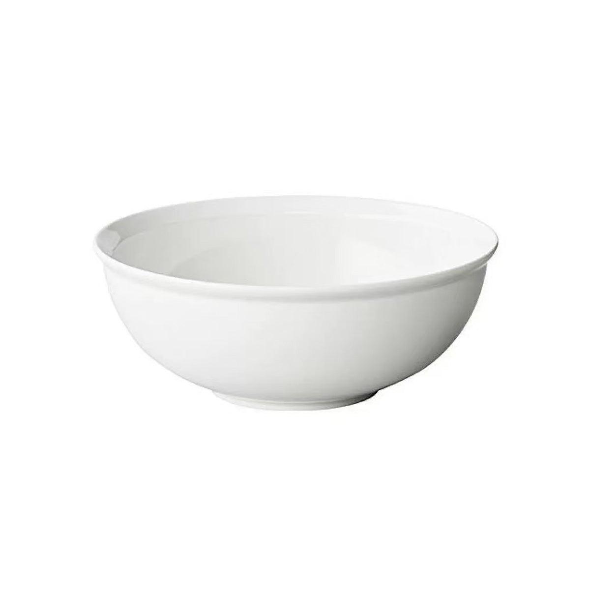 C210-84, 8" dia. x 3.2" H, 52 Oz (1.56 L), Round Soup/Noodle Bowl - Ceramic, White - Chefcoca