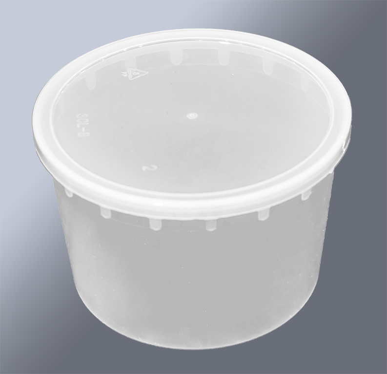 120 Sets, Deli container, Soup container, 64 oz (S-64)