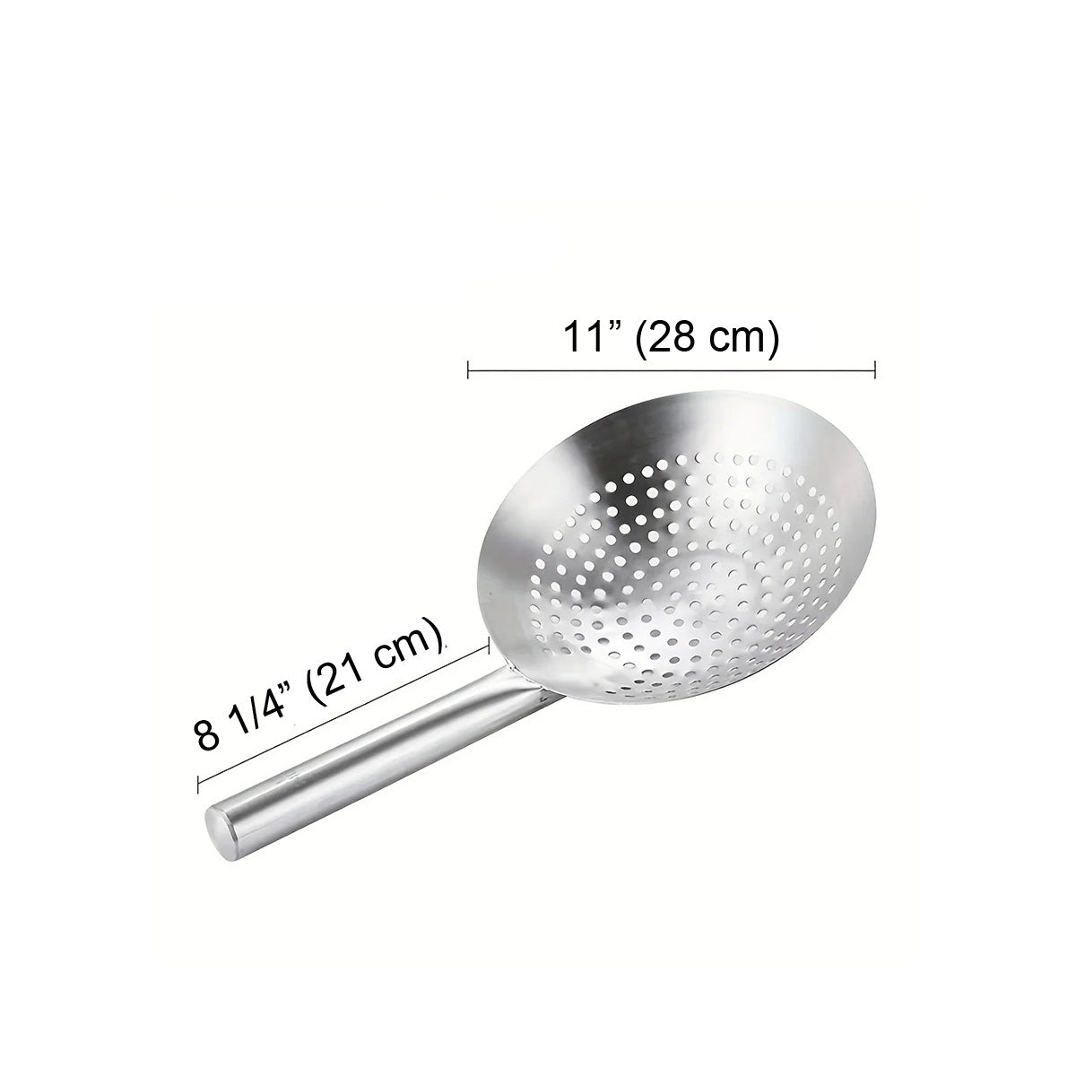 Stainless Steel Oil Skimmer (28-30cm Diameter) - Chefcoca