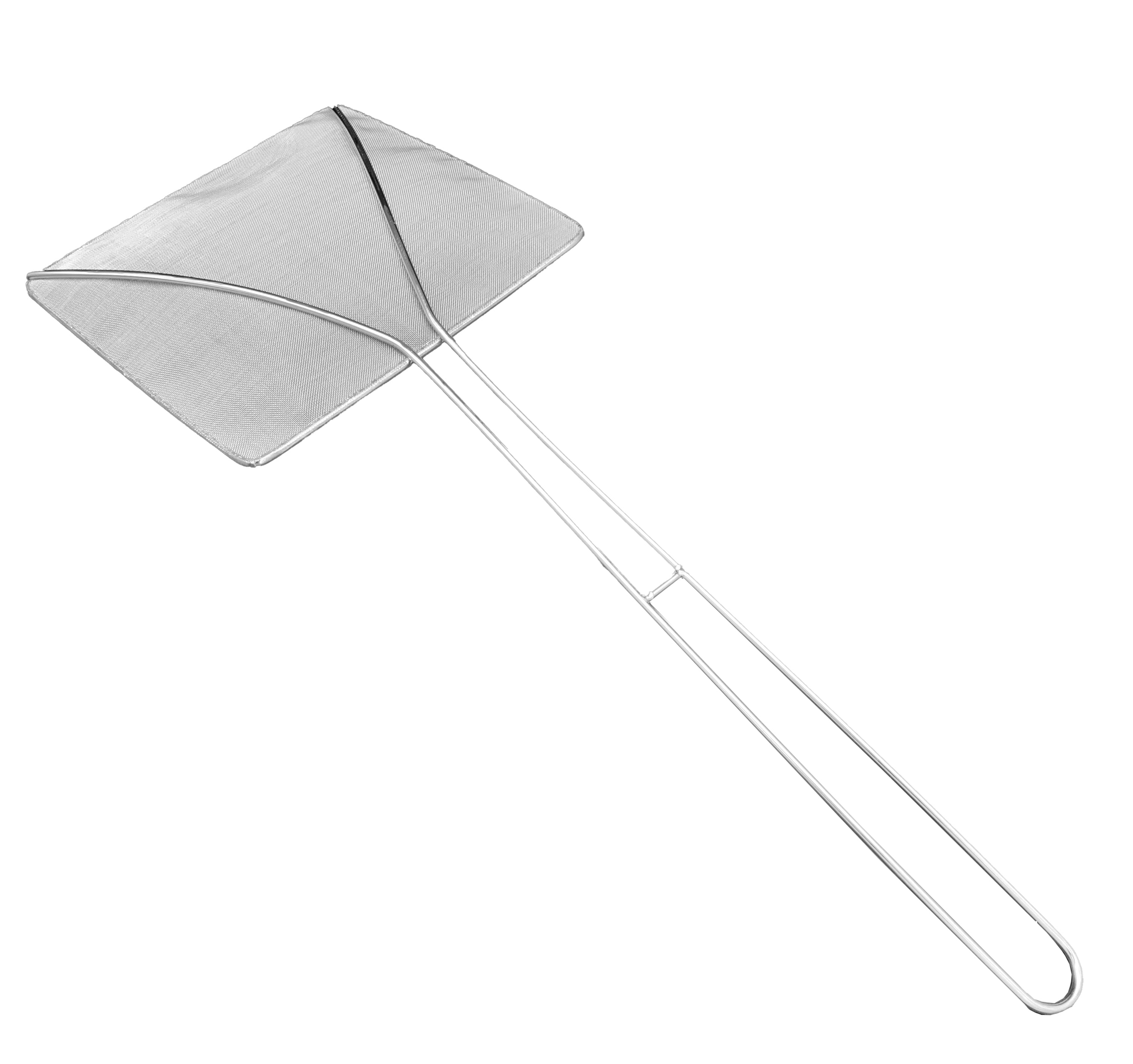 7 7/8"/20cm Dia Stainless Steel Fine Mesh Square Skimmer(SCF-20S)