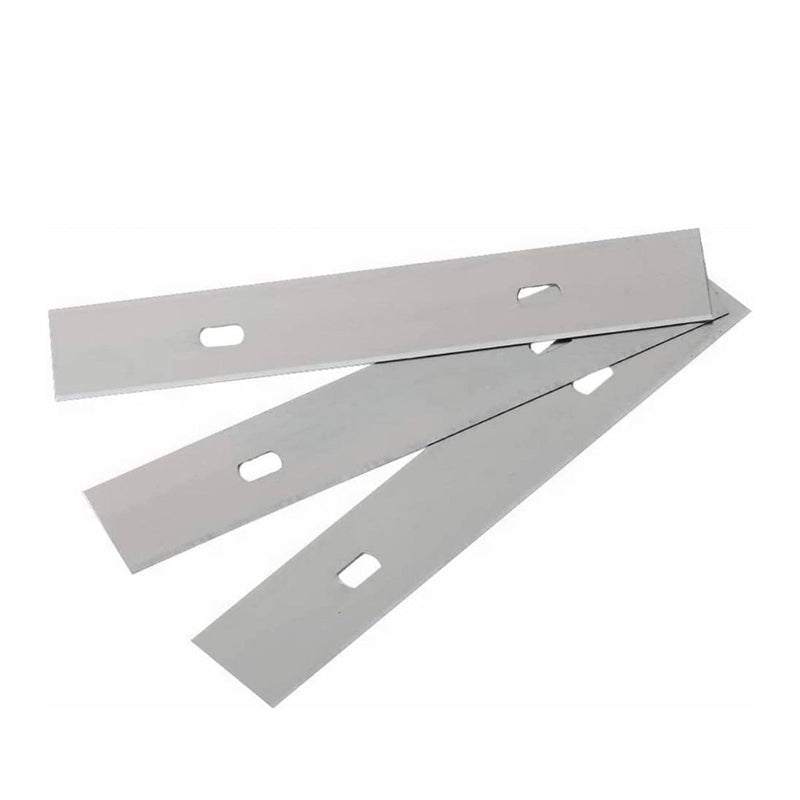 4" Economy Grill Scraper Replacement Blades, Pack of 10 (S/S)