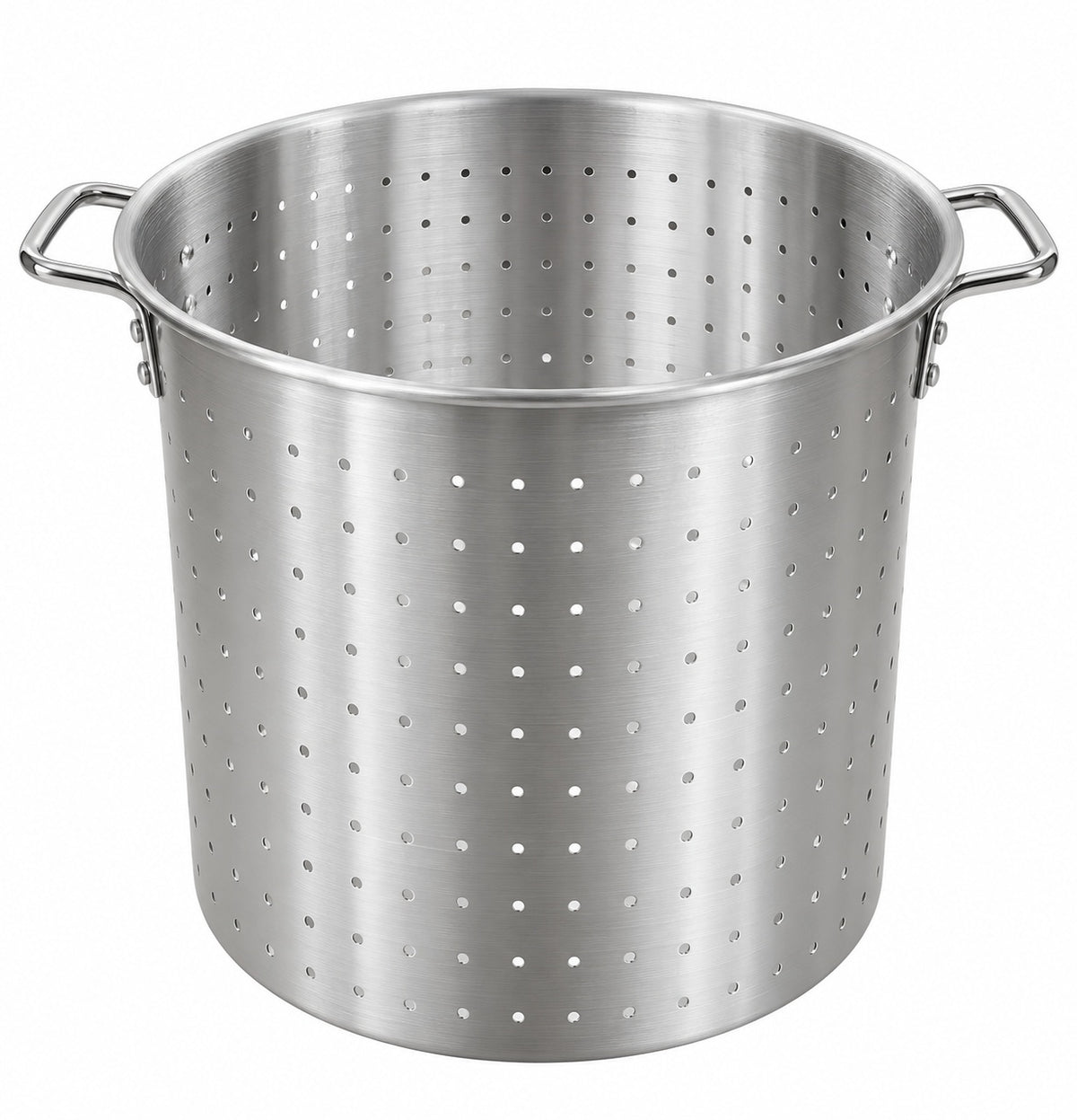 CHEFCO,SE-ALB-17, 17"X15" Aluminum Stock Pot Steamer Basket with Double Hand