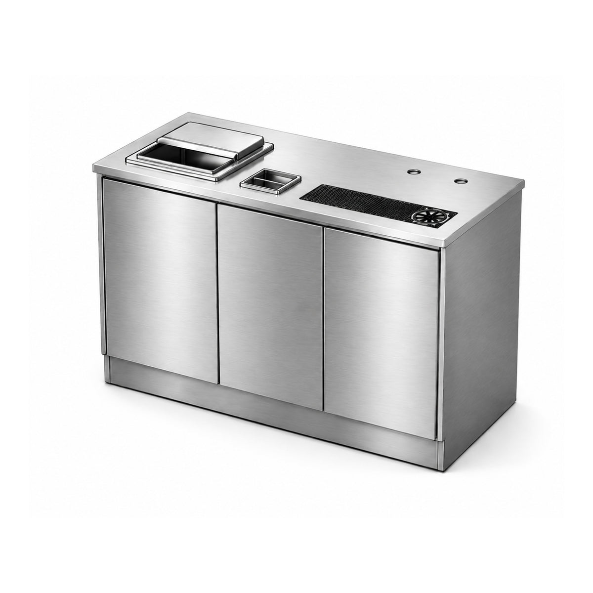 SE-CES603035, 304 Stainless steel, 60" Coffee & Espresso Workstation  60" x 30.00" × 35.00"