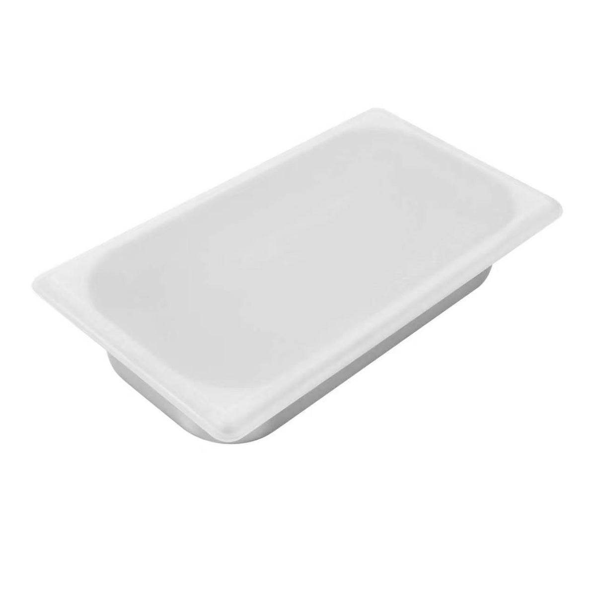 Sub-Equip SE-SCL13, 1/3 Size High-Heat Silicone Lid for Steam Pan & PC Pan, -40°C to 220°C