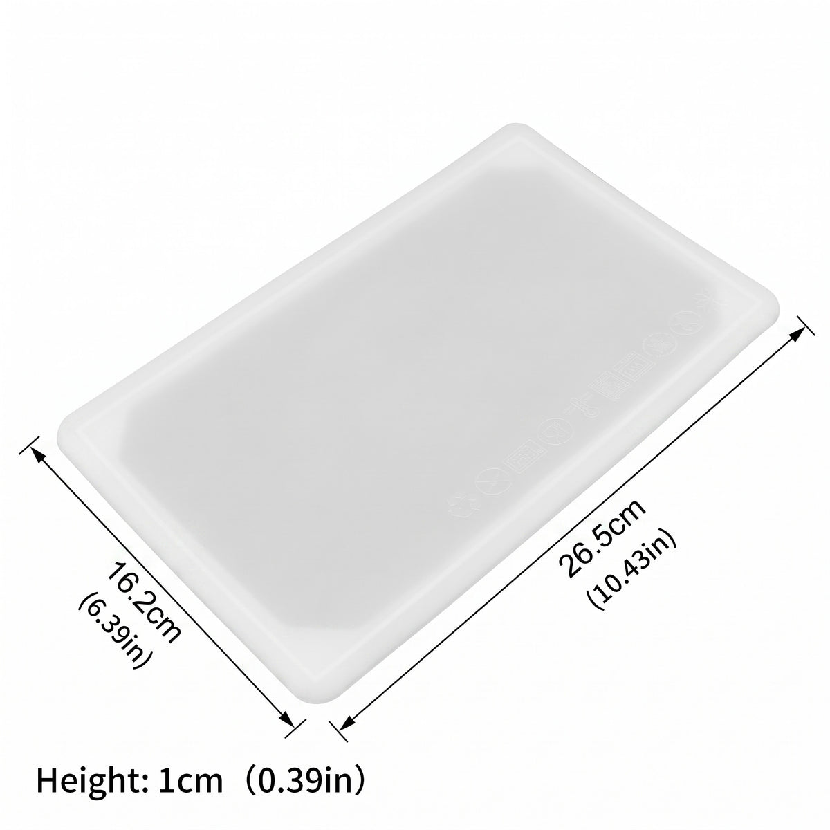 Sub-Equip SE-SCL14, 1/4 Size High-Heat Silicone Lid for Steam Pan & PC Pan, -40°C to 220°C