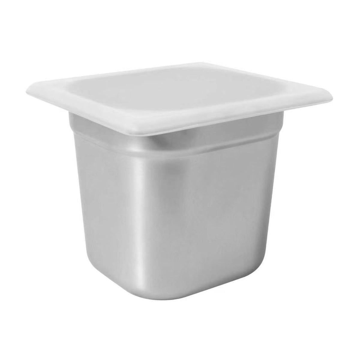 Sub-Equip SE-SCL16, 1/6 Size High-Heat Silicone Lid for Steam Pan & PC Pan, -40°C to 220°C
