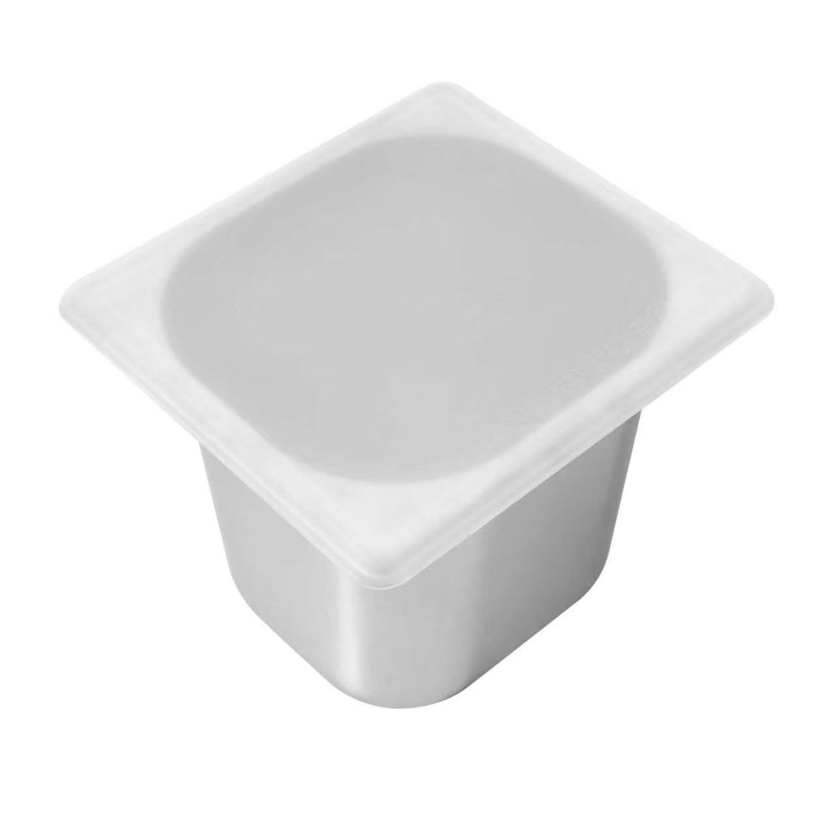 Sub-Equip SE-SCL16, 1/6 Size High-Heat Silicone Lid for Steam Pan & PC Pan, -40°C to 220°C