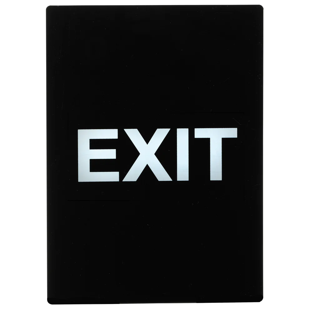 SGN-805 - Stanchion Frame Sign -  Exit - Chefcoca