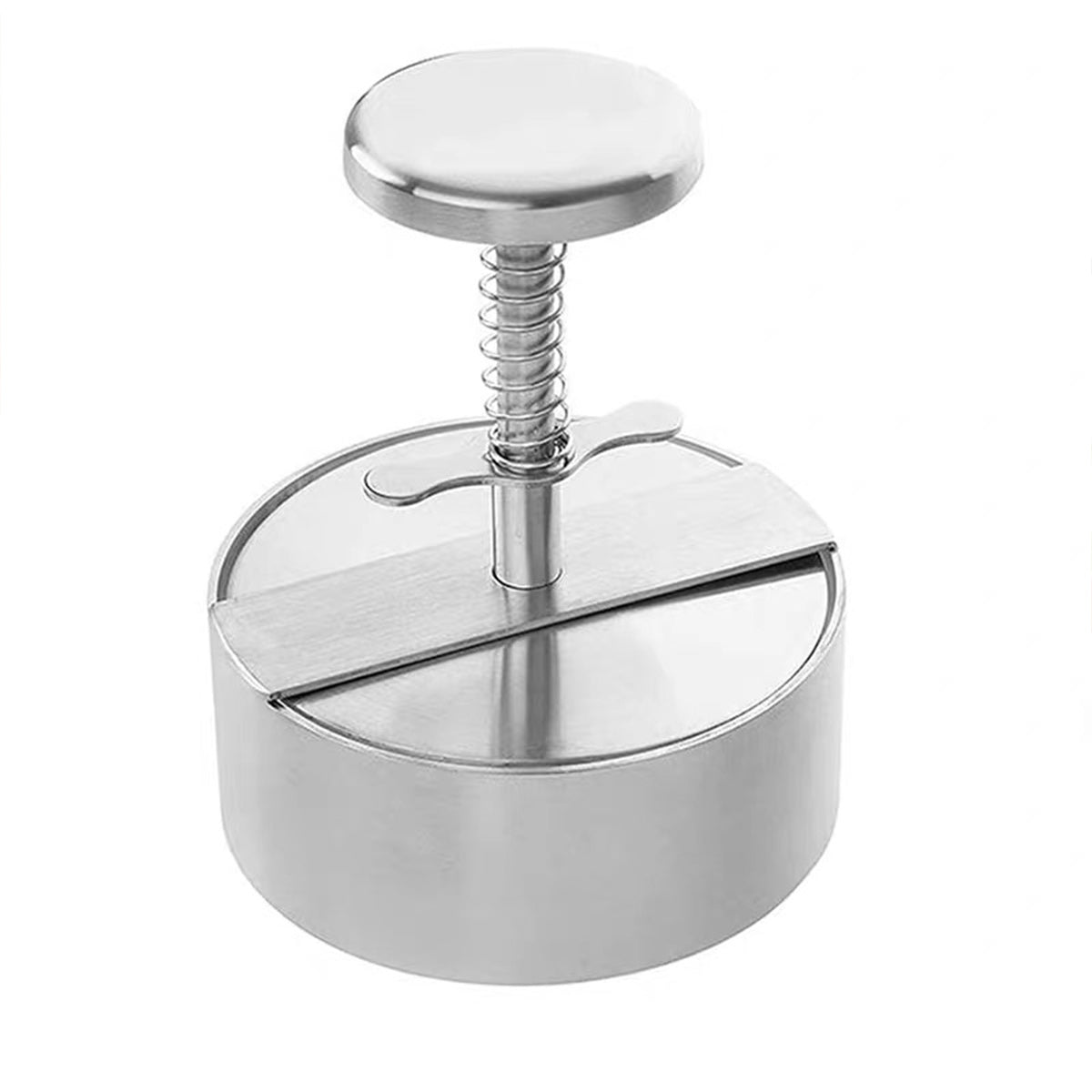 Stainless steel Hamburger Press, 4"Diameter - Chefcoca