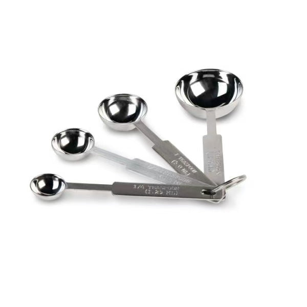 Chefco, Set of Four Stainless Steel Measuring Spoons (SMC-8140) - Chefcoca