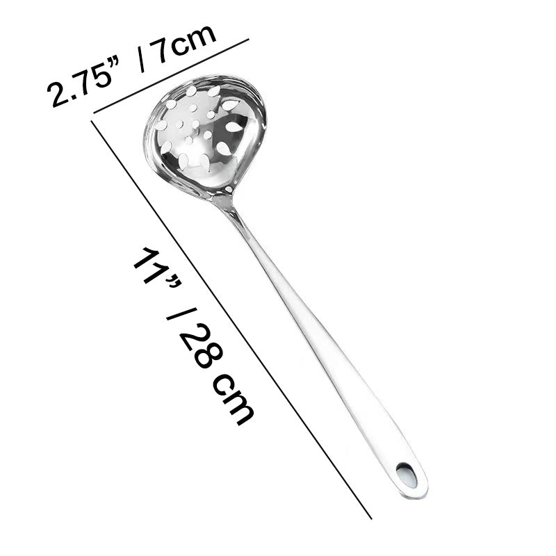 SPS-S10 - Cuillère à dresser inclinée - Solide, 10"