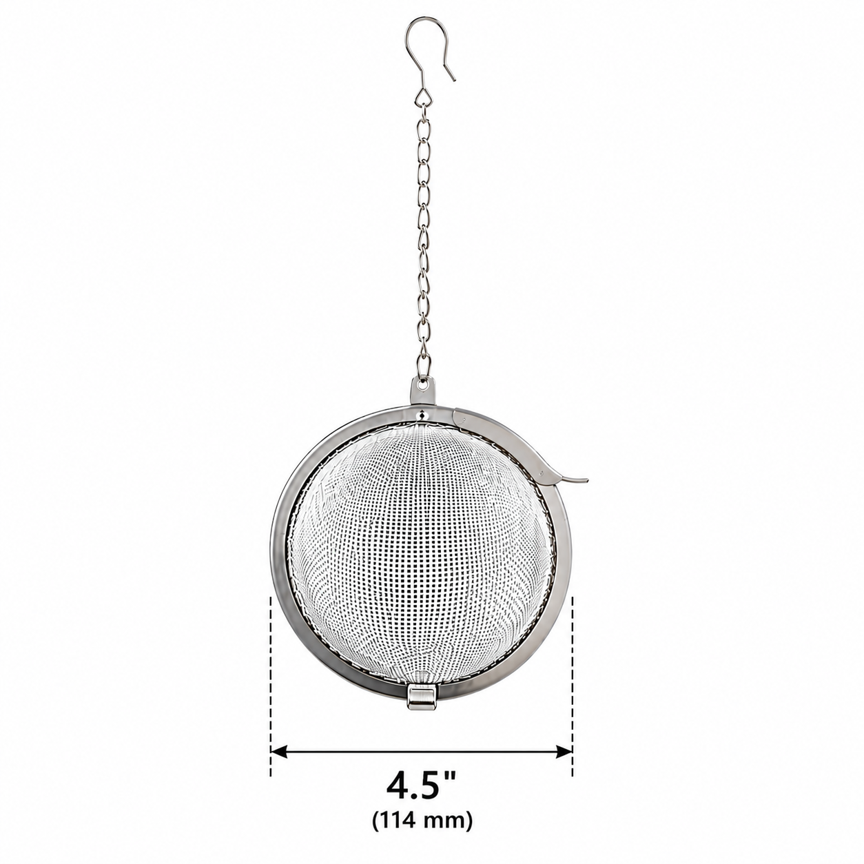 CHEFCO,STB-4.5,Tea Infuser Ball, stainless steel 4.5"