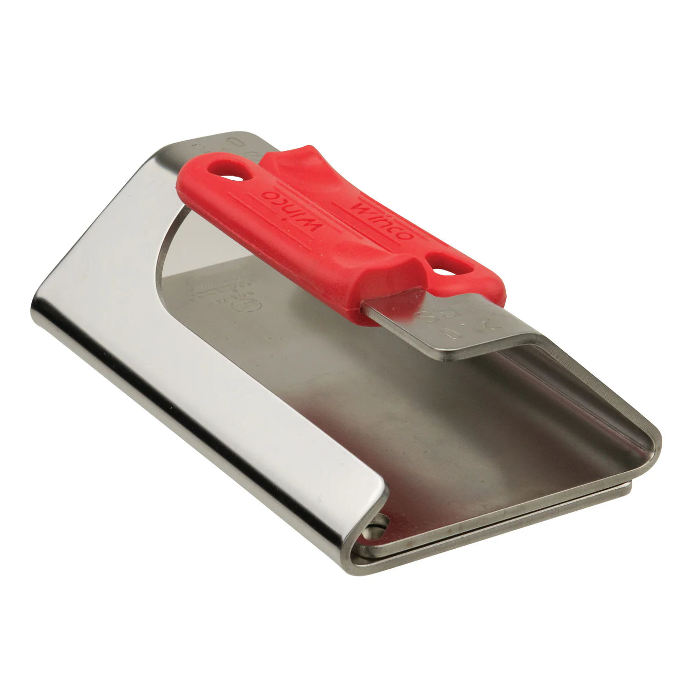 SWS-74 - One-Piece 18/8 Stainless Steel Steak Weight with Silicone Sleeve, 2-lbs - Chefcoca