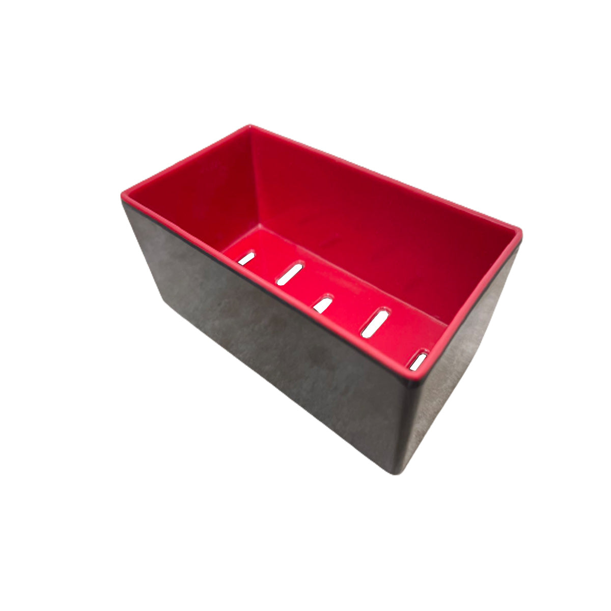 Black and Red Melamine Rectangular bowl (SX-34)