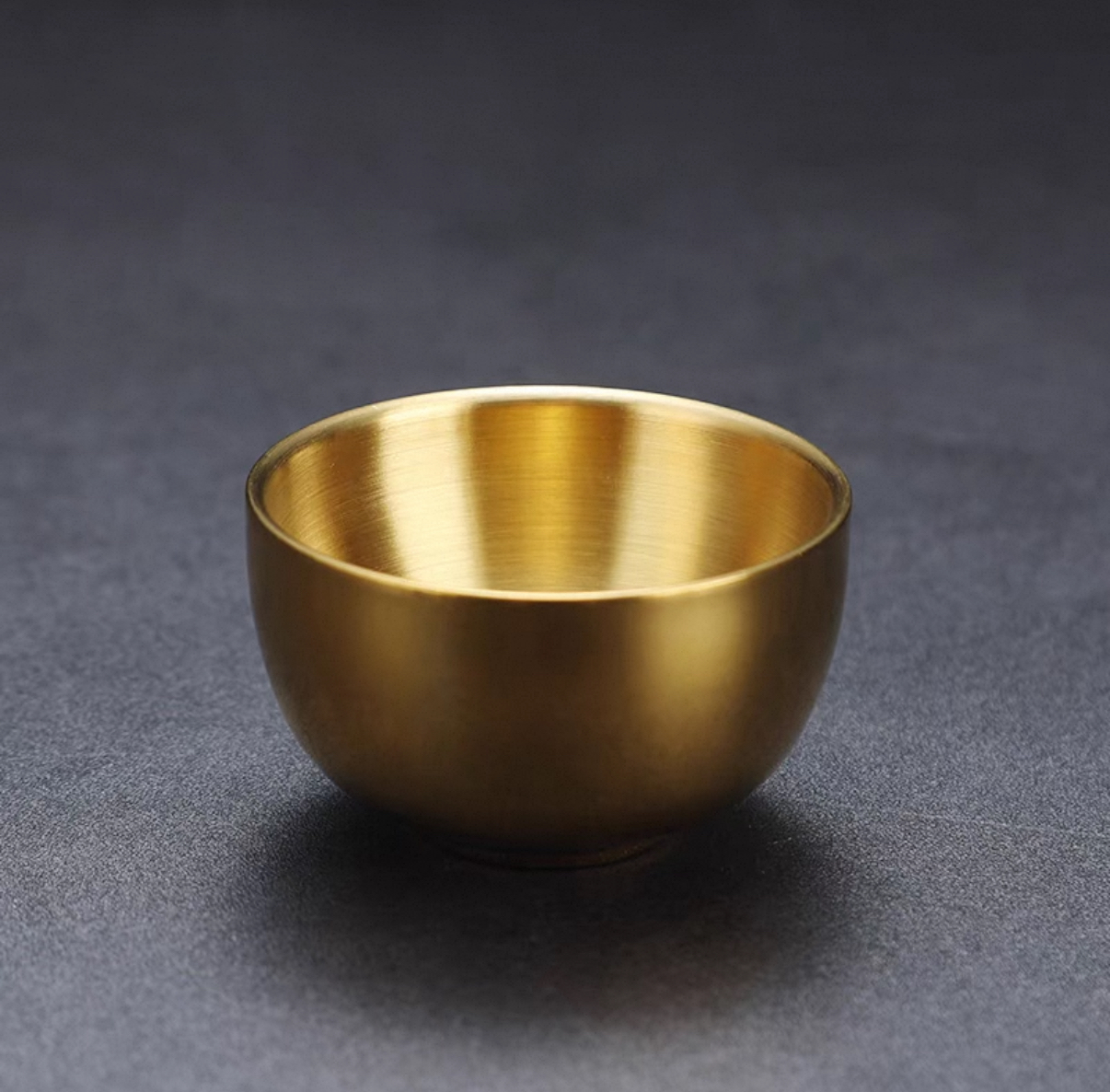 Gold Stainless Steel Wine Cup, 50ml (SWC-50G) - Chefcoca
