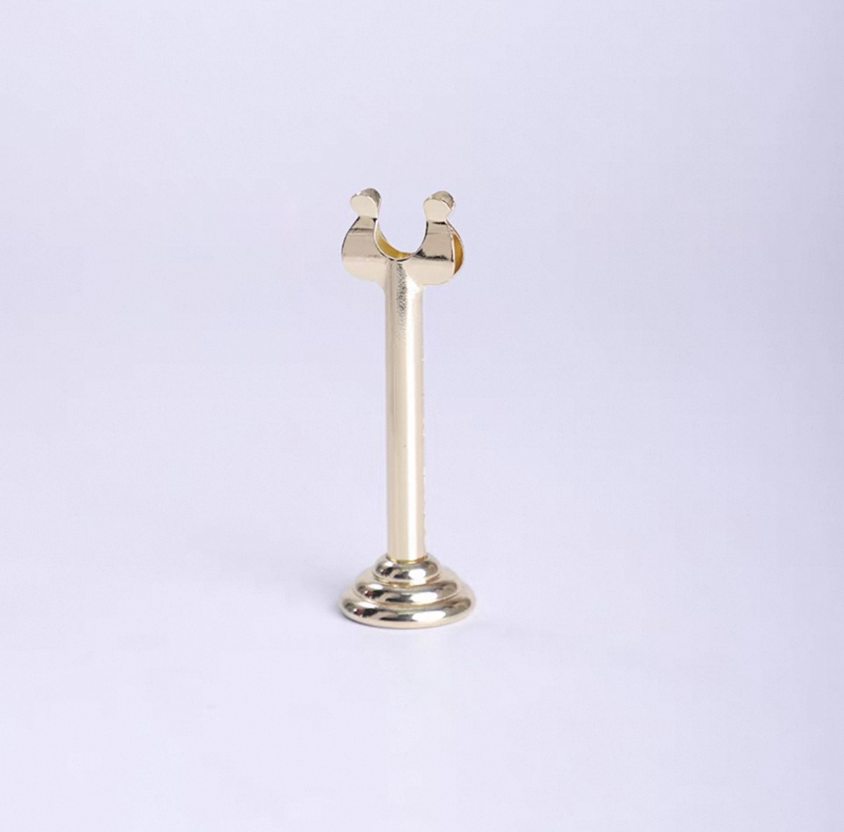 Gold Menu & Card Holder, 8cm High (MH-2G)