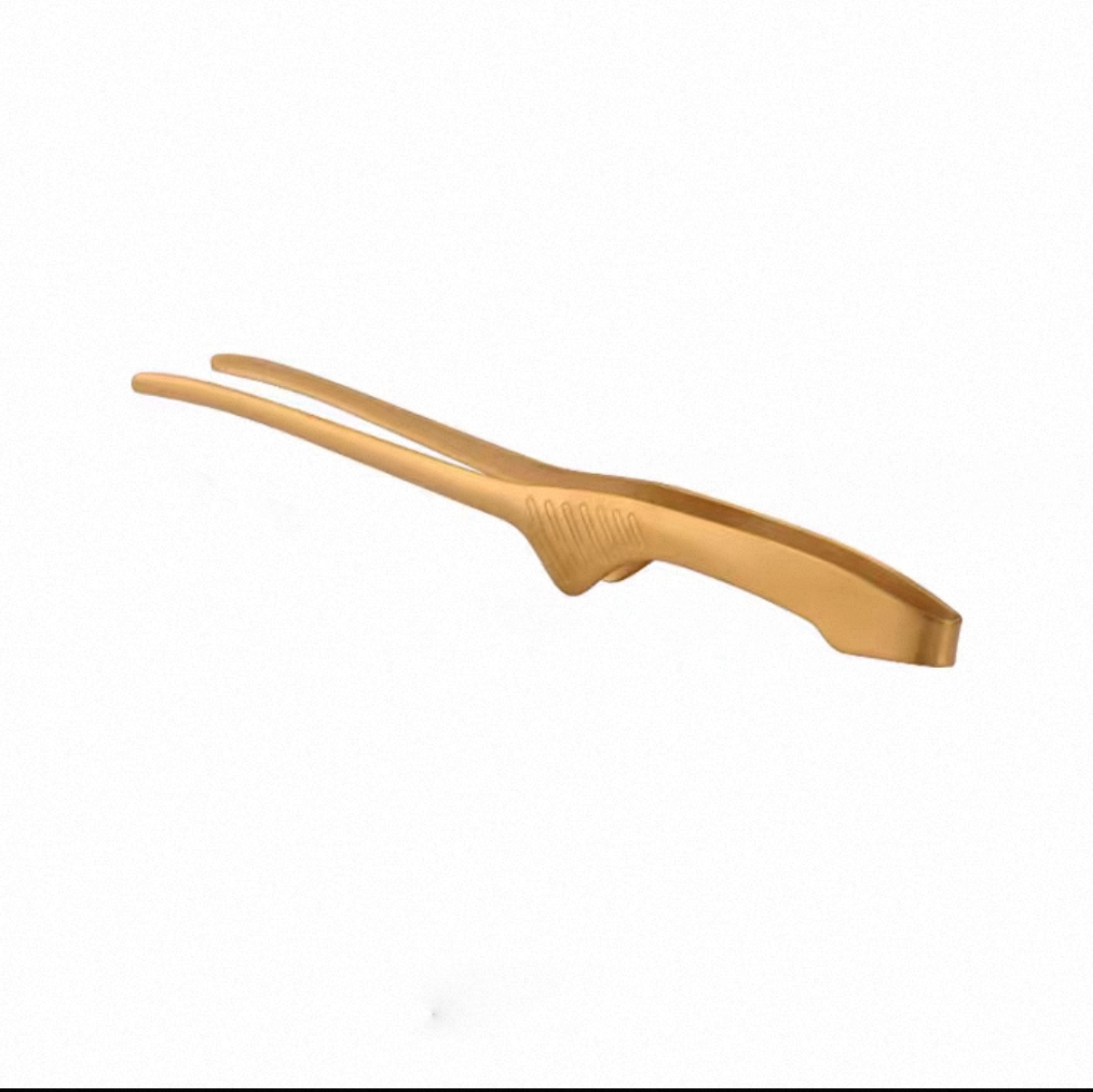 Golden Korean Style BBQ Tong, 12" (SUT-12G) - Chefcoca