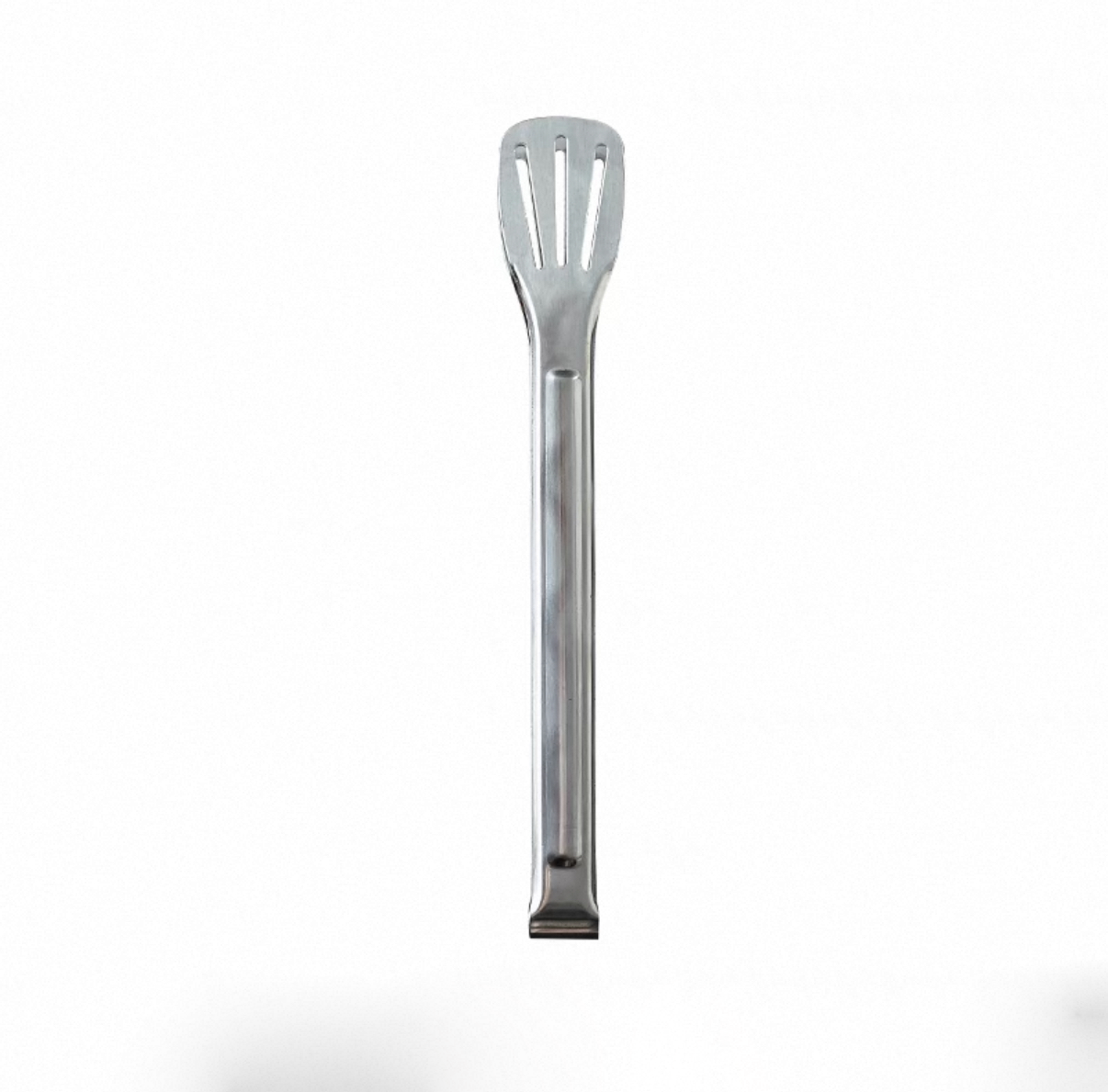 Stainless Steel Pastry Tong, Slotted with Long Handle, 11" (PT-11) - Chefcoca
