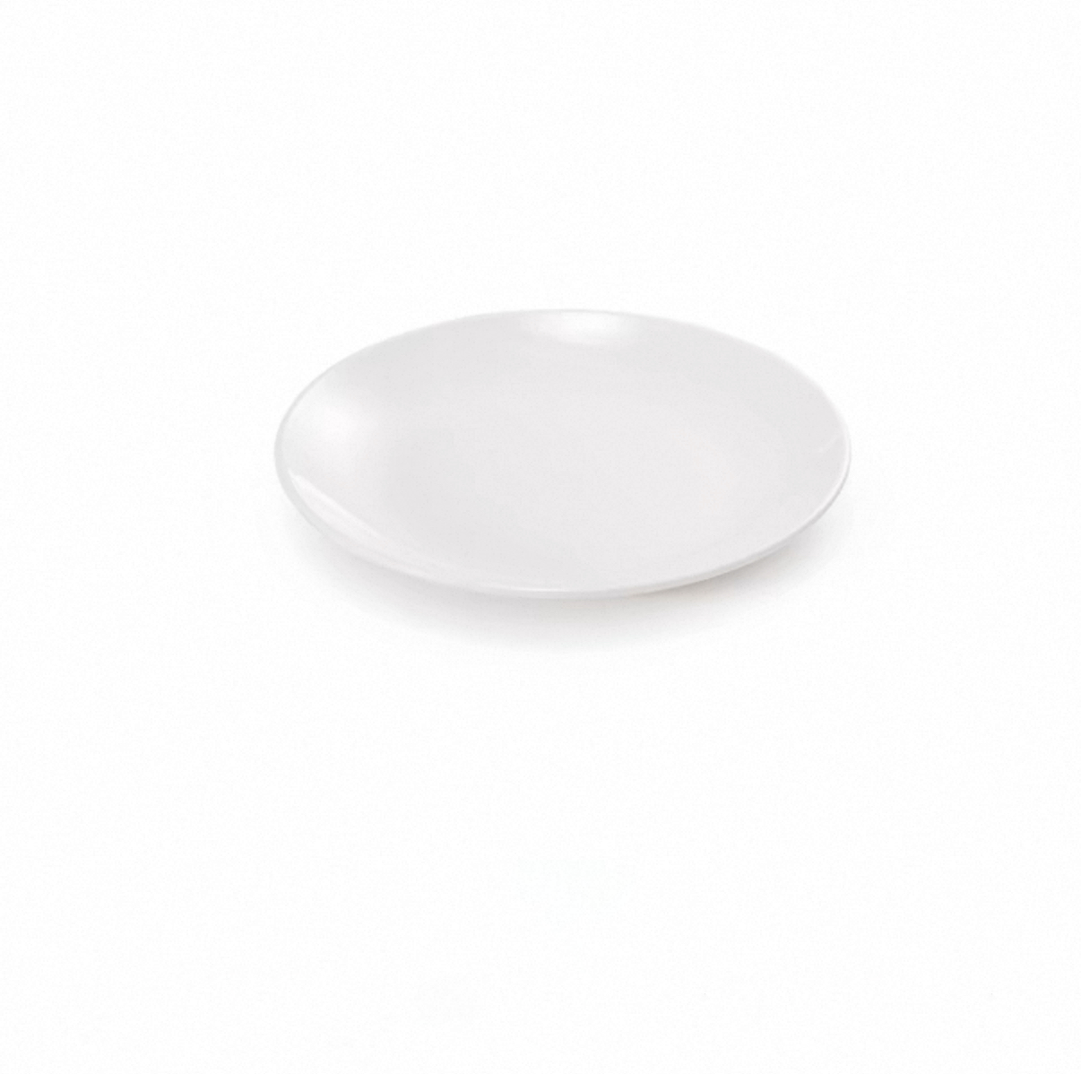 CHEFCO, 8" Melamine White Round Plate (008) - Chefcoca