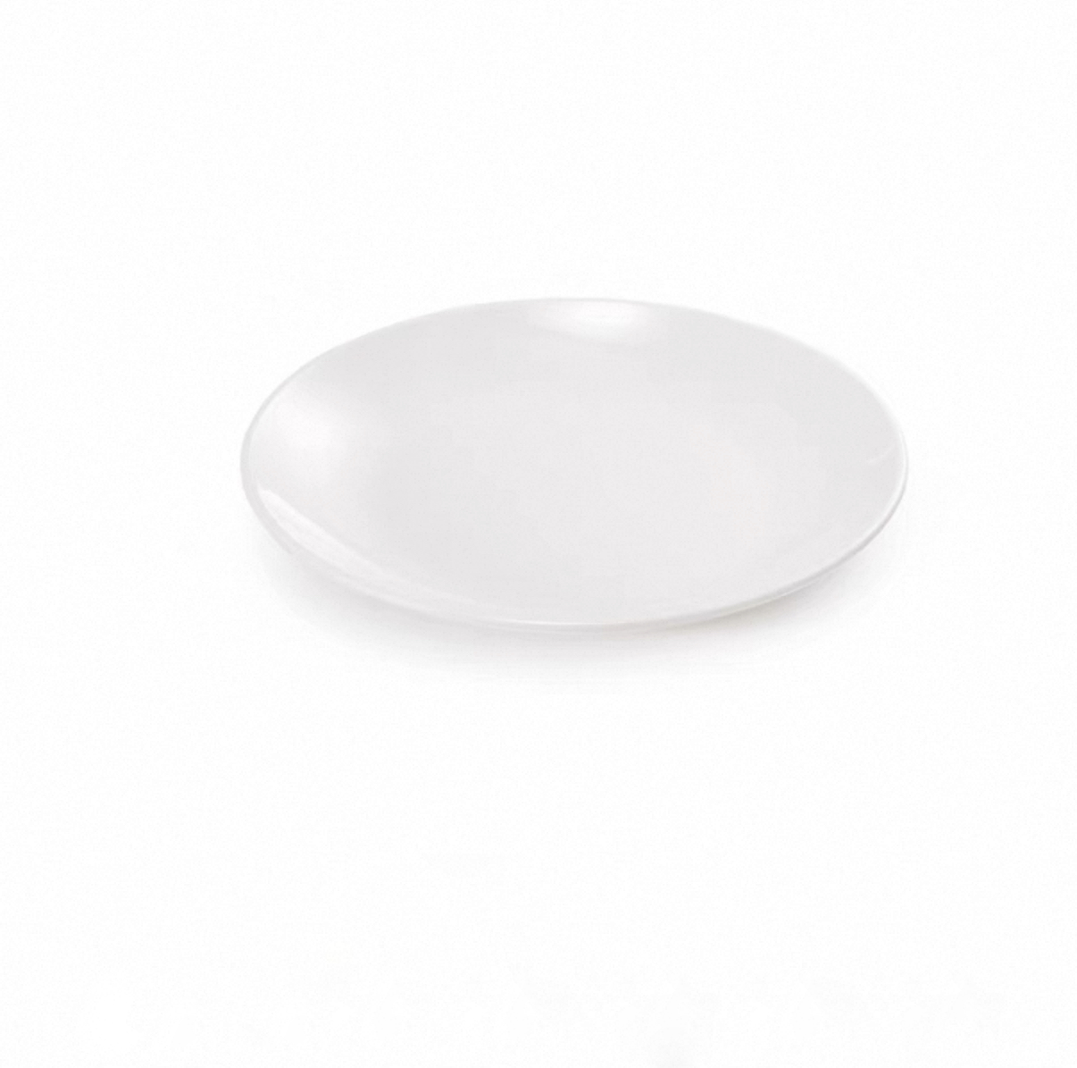 10" Melamine White Round Plate (010)