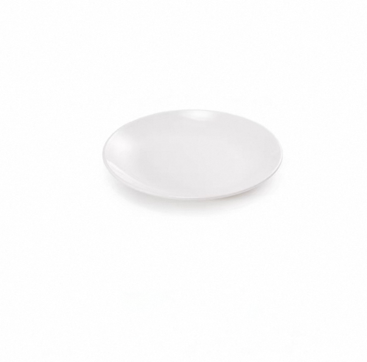 CHEFCO, 7" Melamine White Round Plate (007) - Chefcoca