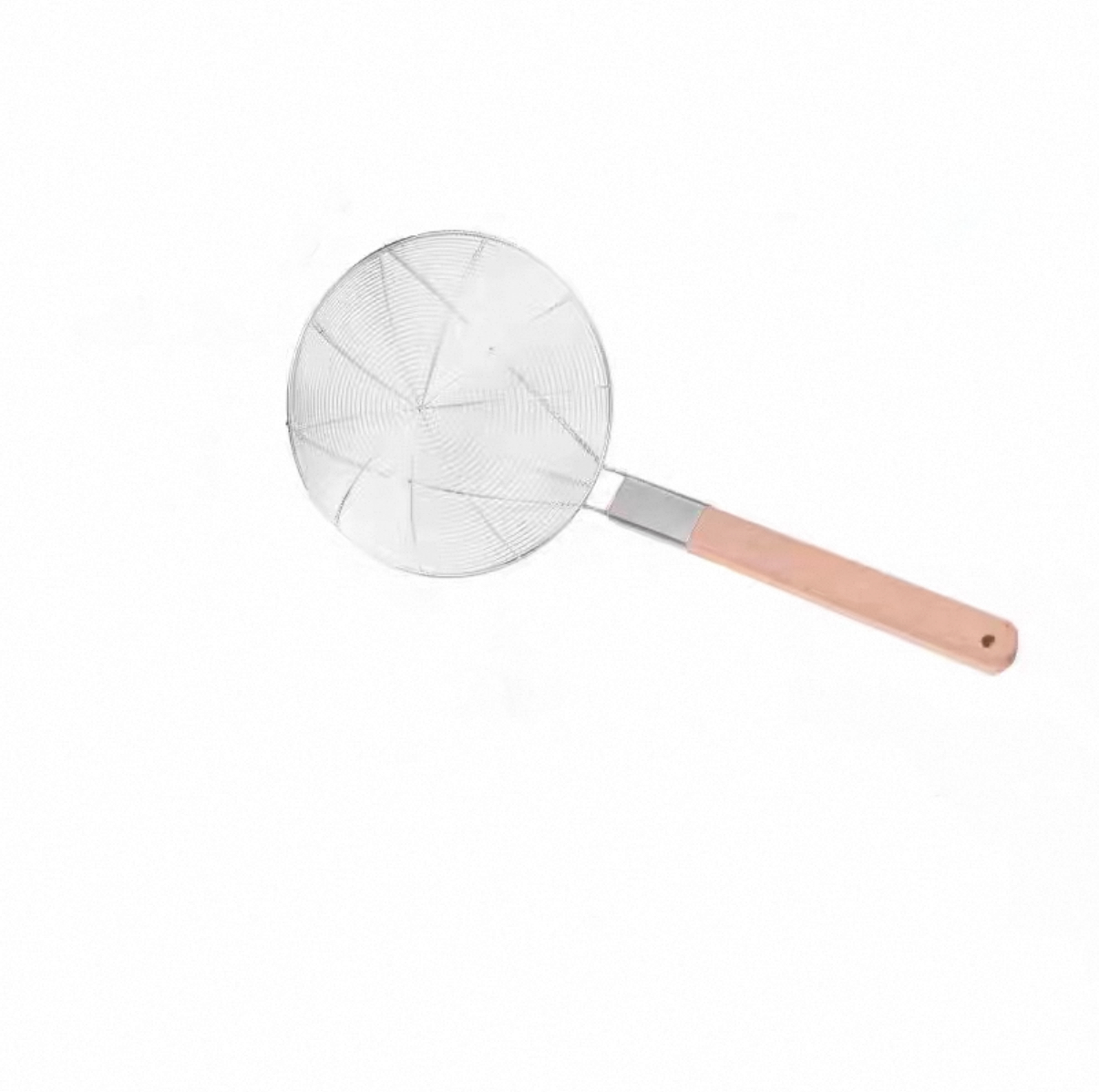 Chefco, 24cm Hard Skimmer with Wooden Handle (HSW-24) - Chefcoca