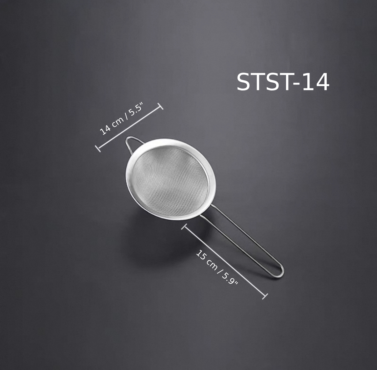 Chefco, Mesh Strainer, 14 cm (STST-14) - Chefcoca