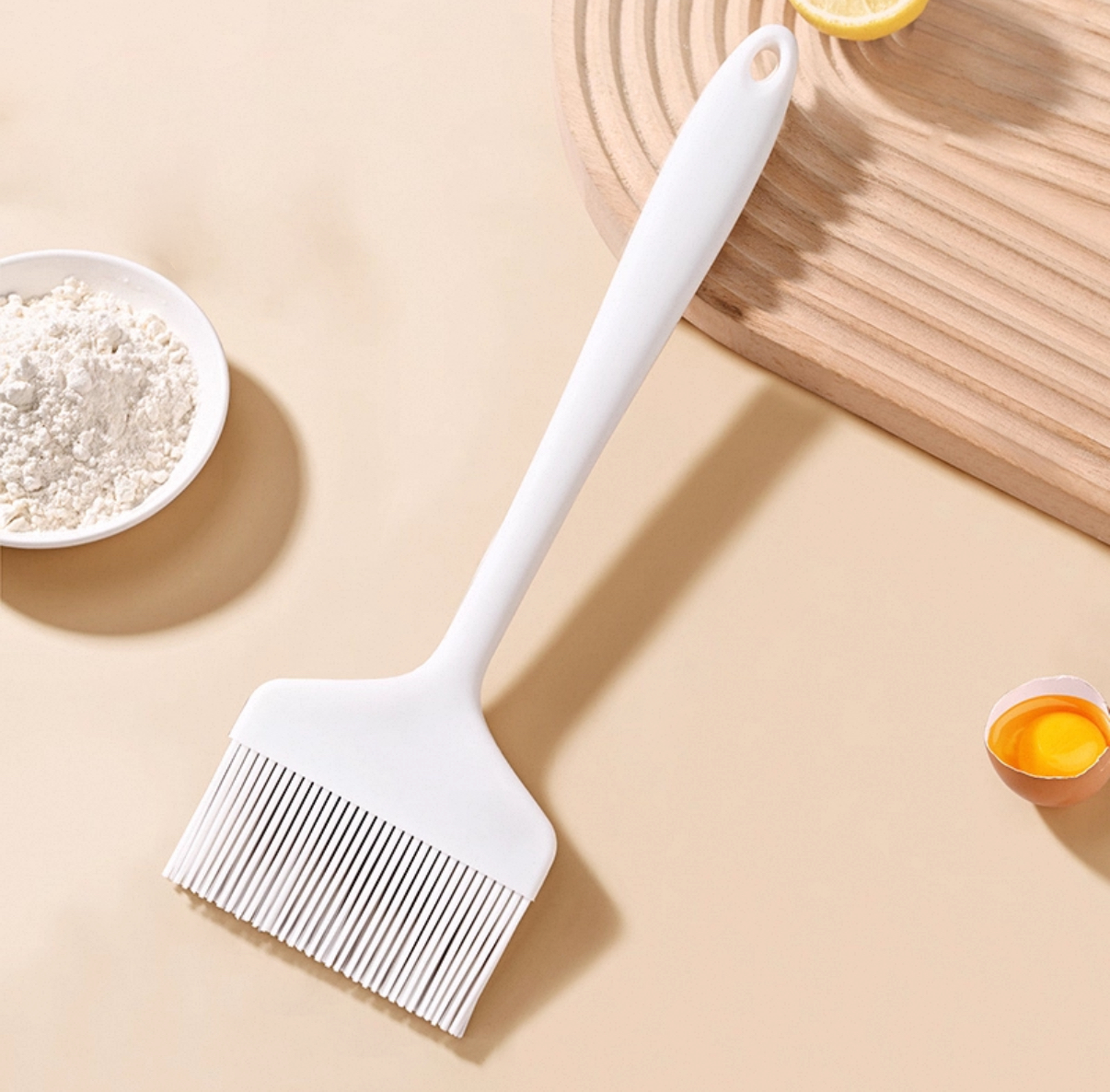 Chefco, Large White Silicone Brush 27cmx9cm (8963) - Chefcoca