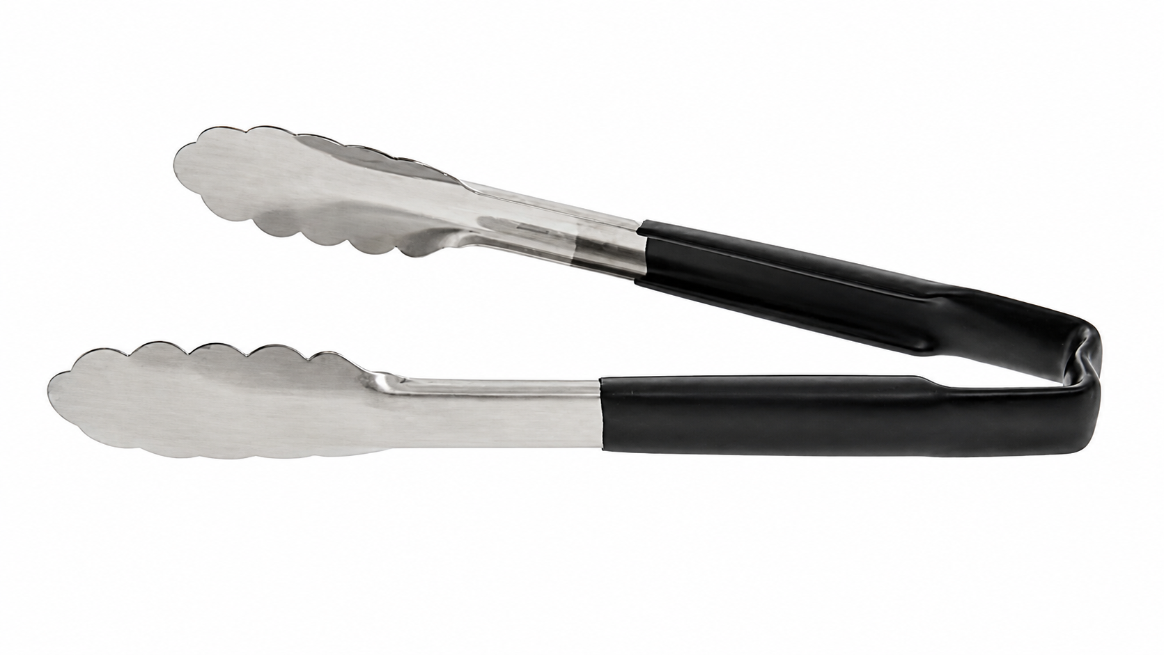 Sub-Equip,UTWH-12K, 12" Stainless Steel One-Piece Kool-Touch Utility Tongs,Black - Chefcoca