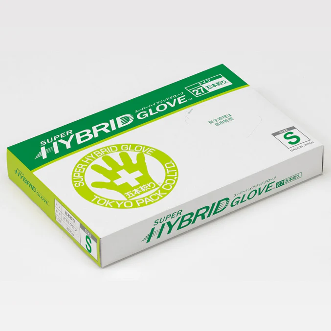 Sub-equip,938641, 27 Micron Five-Finger-Squeeze Non-Stick Embossed Disposable Gloves Small (200/pack) - Chefcoca