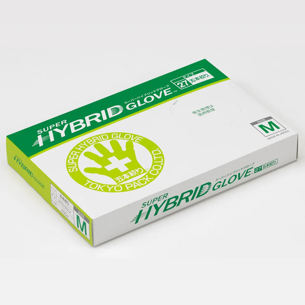 Sub-equip,938711, 27 Micron Five-Finger-Squeeze Non-Stick Embossed Disposable Gloves ,Meidium (200/pack) - Chefcoca