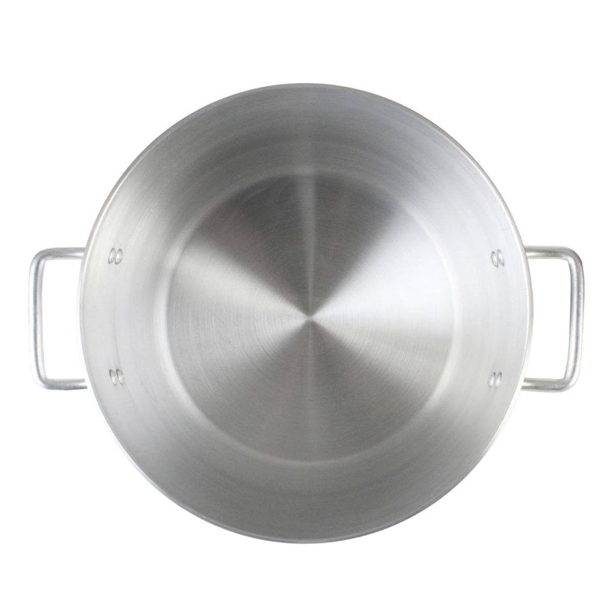 Sub-equip, ALS-16QT,  16 Qt Heavy Duty Aluminum Stock Pot, 11.5"x10"/29.2cm*25.2cm, 4mm thick - Chefcoca