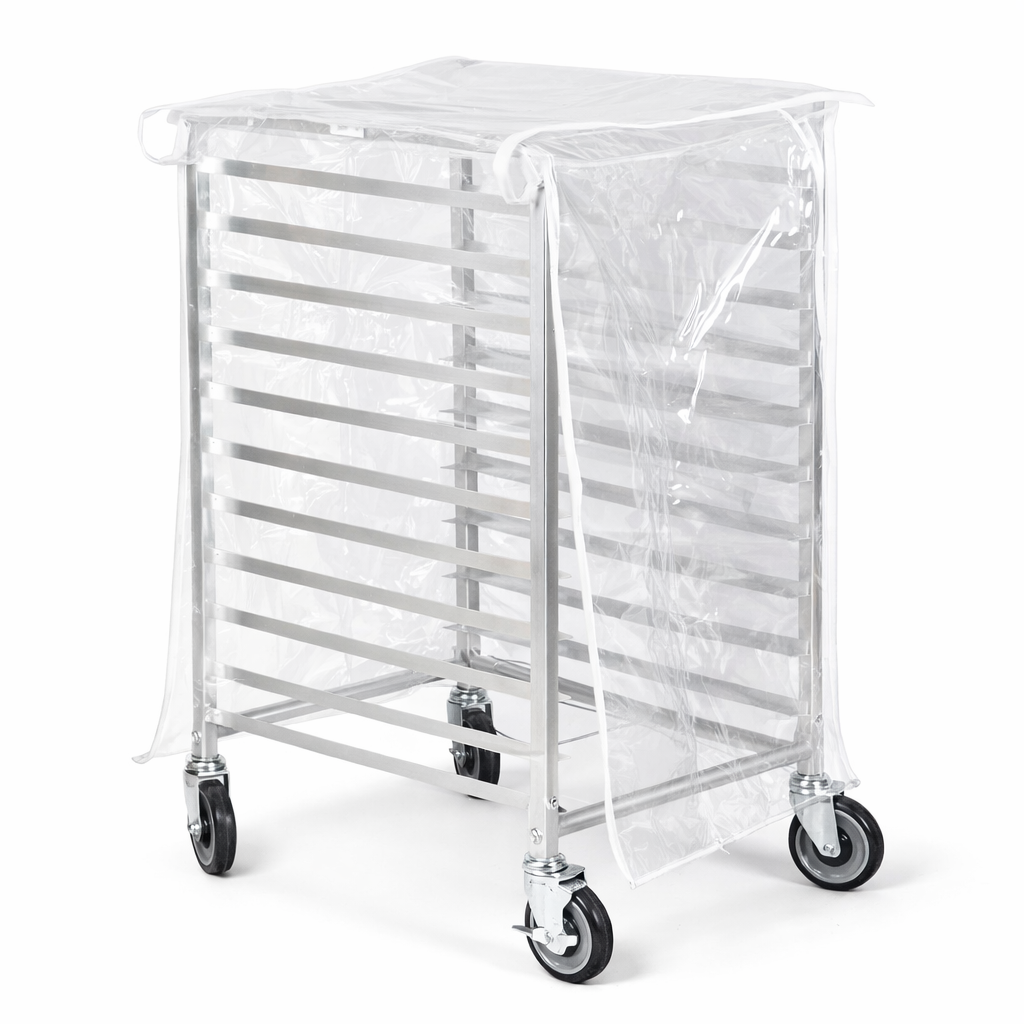 Sub-equip, ASRK-10-CV, Cover for 10-Tier Sheet Pan Racks (26"X20-1/4"X 38-1/2") - Chefcoca