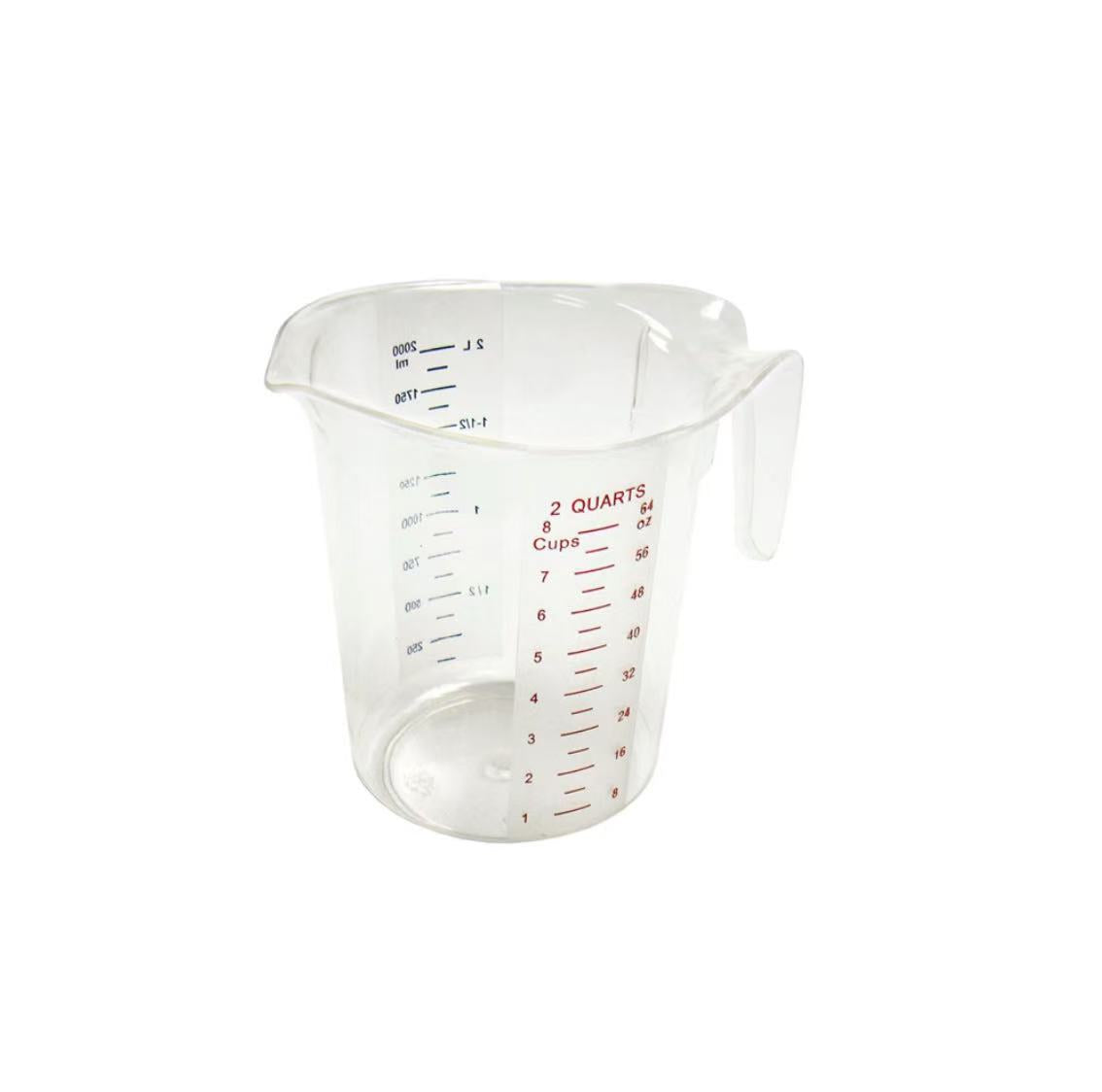 Sub-equip,PMC-2000,Polycarbonate Measuring Cup 2QT