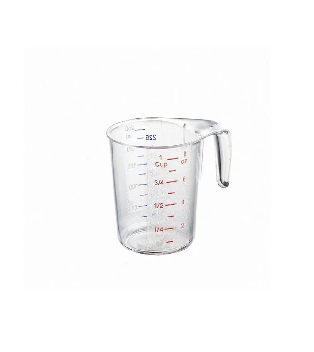Sub-equip,PMC-250,Polycarbonate Measuring Cup (8oz/250ml)