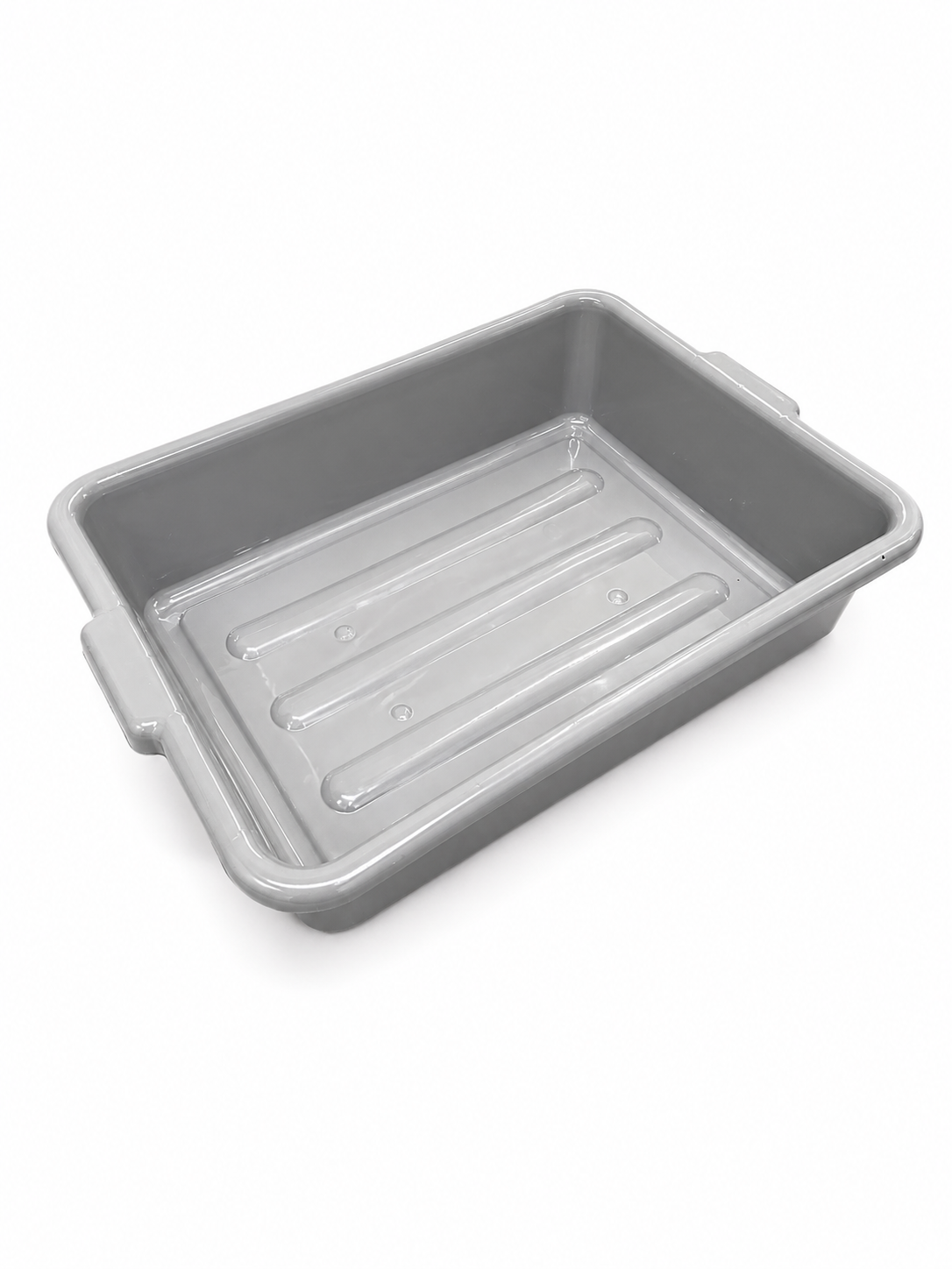 Sub-equip, SE-PL-5G ,5" Deep Standard Dish Box, Gray ,heavy-duty freezer safe,20.25" x 15.5" - Chefcoca