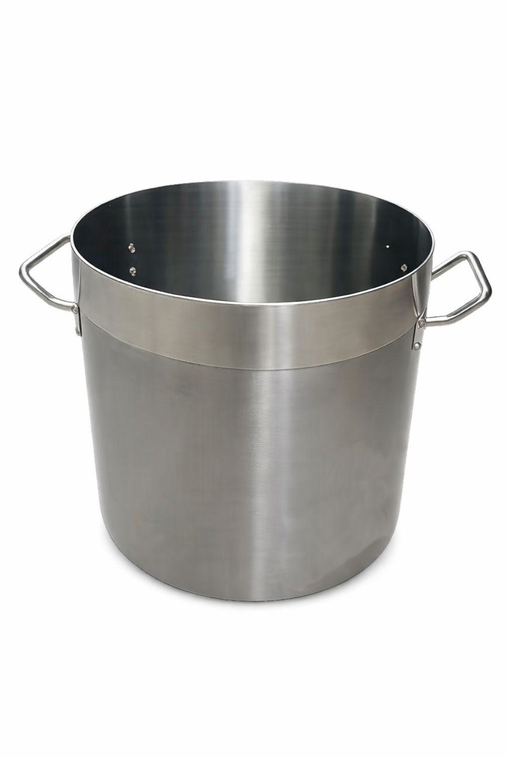Sub-equip, SSSP-3232, Heavy-Duty Stainless Steel Stock Pot- 26 Quart - Chefcoca